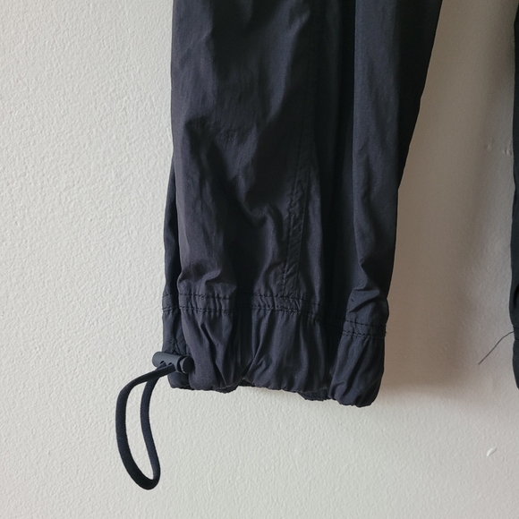 Free People The Noiseless Way Home Jogger Black Lightweight Zip Front Pockets XS - Picture 8 of 11